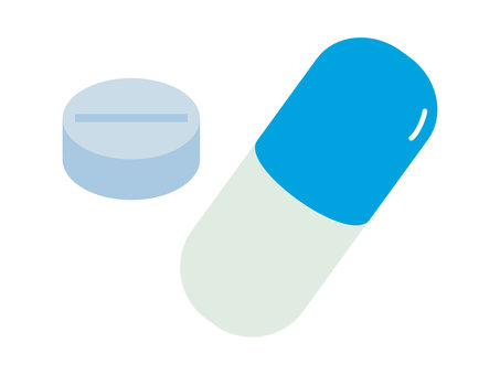 Illustration, capsule, medicine, tablet, 