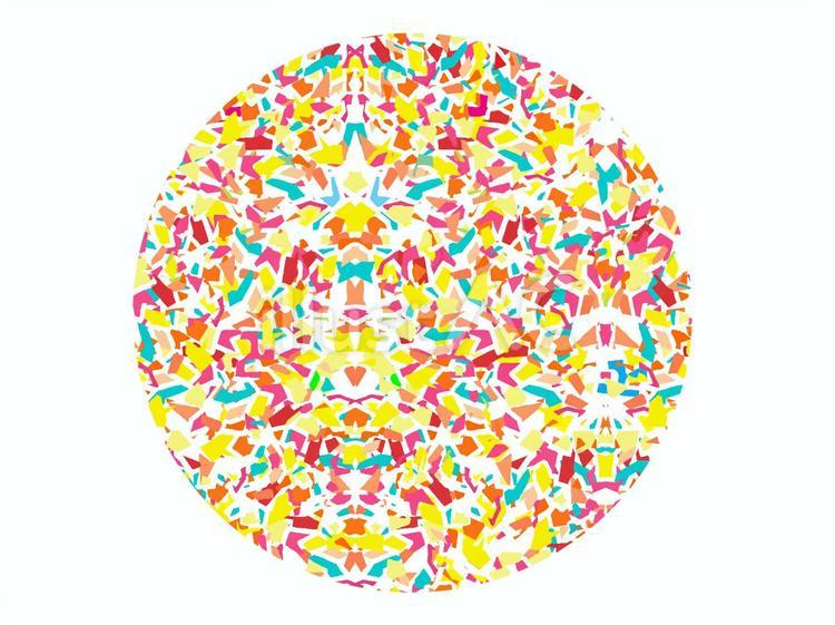 カラフルな円模様 カラフル,円,マルのイラスト素材