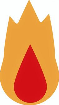 炎のマーク 炎,火,燃える,アイコン,熱い,焚火,火遊び,マッチ,火事,ガスのイラスト素材