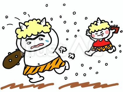 豆まき