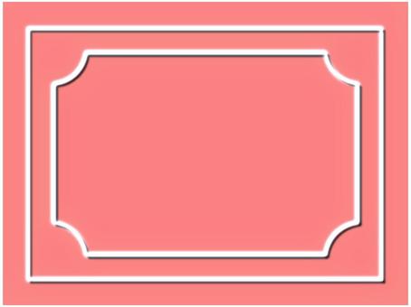 ネオンのフレ−ム ネオン,フレ−ム,ポストカード,メッセージカード,pop,チラシ,飾り枠,あしらい,白,影のイラスト素材