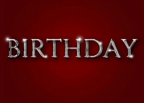 誕生日　バースデー　テキスト 誕生日,バースデー,birthday,happy,イベント,テキスト,文字,アピアランス,チラシのイラスト素材