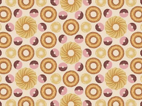 パターン画像 ドーナツ パターン画像 ドーナツ ドーナツ,スイーツ,おやつのイラスト素材