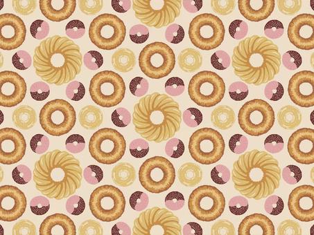 Pattern image donut, , JPG