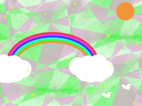 キラキラメルヘンな空