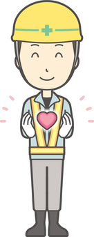  Construction site man-329-full body, heart, construction site, people, JPG, PNG and AI