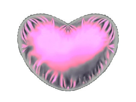 バルーンハートピンク