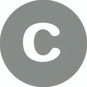 炭素 炭素,c,元素記号,原子,元素,科学,理科,物理,アルファベットのイラスト素材