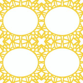 シームレスなモザイクで楕円の枠 金 m シームレスなモザイクで楕円の枠 金 m 枠,フレーム,線,エンボス,バックグラウンド,質感,凹凸,ざらざら,テクスチャー,紙のイラスト素材