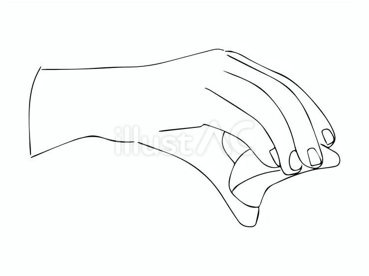 モノクロのレモンを絞る手元 レモン,絞る,手元のイラスト素材