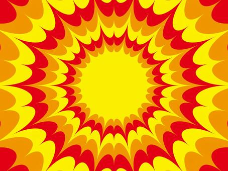 衝撃のギザギザ背景 背景,衝撃,注意,危険,バクダン,ギザギザ,勢い,はじける,爆発,強調のイラスト素材