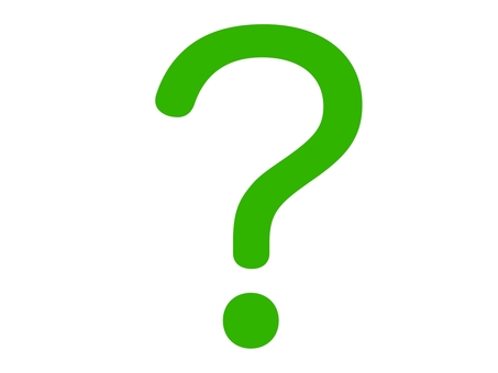 クエスチョンマーク　緑 はてな,はてなマーク,クエスチョンマーク,疑問,疑問符,記号,シンボル,アイコン,質問,謎のイラスト素材