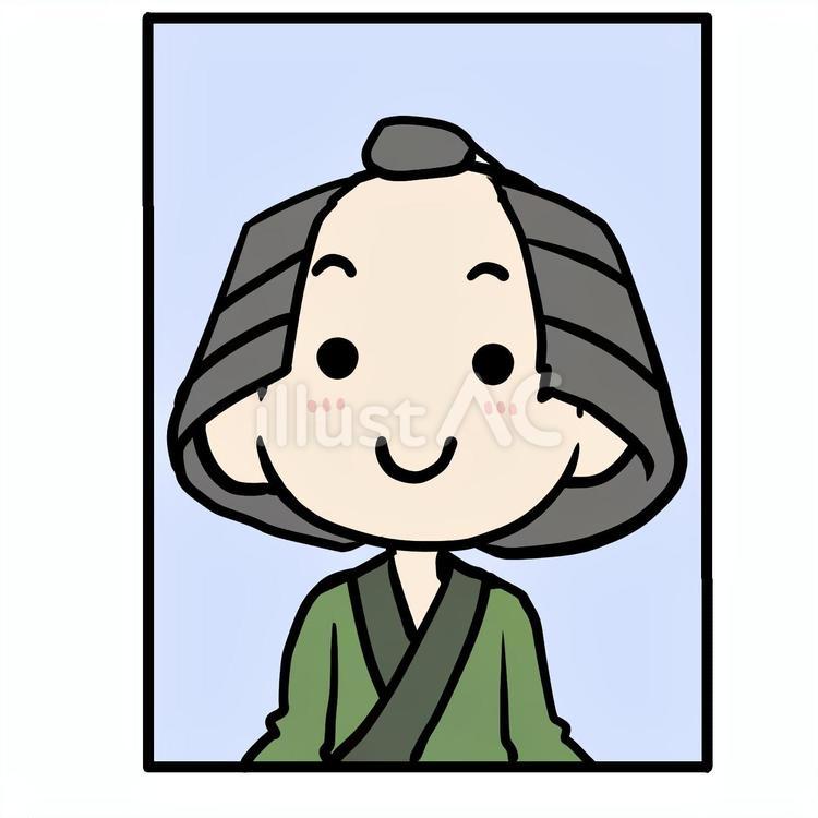 町民の証明写真 町民,証明写真,上半身のイラスト素材