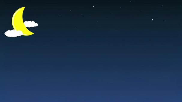 フルHD背景 雲がかかった三日月の夜空 フルHD背景 雲がかかった三日月の夜空 三日月,夜空,背景,夜,空,月,フルhd,16:9,1920×1080,パワーポイントのイラスト素材