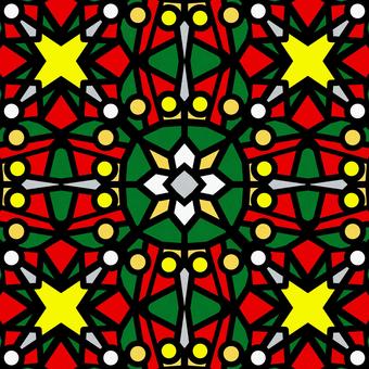 シームレスなモザイク　ｎ　Xmasカラー モザイク,クリスマス,クリスマスカラー,12月,xmas,バックグラウンド,テクスチャー,シームレス,背景,背景素材のイラスト素材