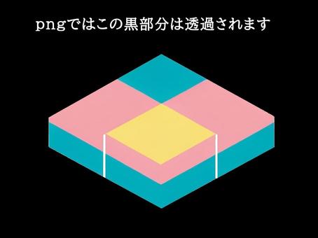 アイソメトリック〜タイル〜 アイソメトリック,タイル,台,ノーラインアート,フラットカラー,シンプル,四角形,四角のイラスト素材