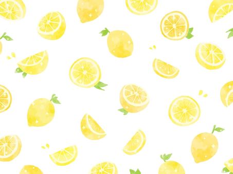 Illustration, lemon, background, food, 