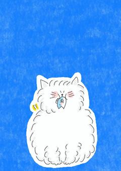 魚を食べるねこちゃん 魚を食べるねこちゃん かわいい,魚,たべもの,おいしい,食べる,食事,ごはん,うまい,ねこ,どうぶつのイラスト素材