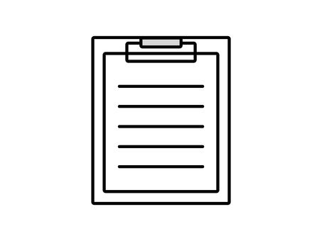 バインダー バインダー,文房具,挟む,クリップボード,ボード,オフィス,病院,シンプル,止める,学校のイラスト素材