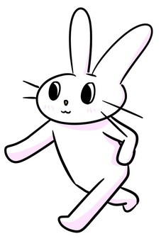 running rabbit, , JPG and PNG