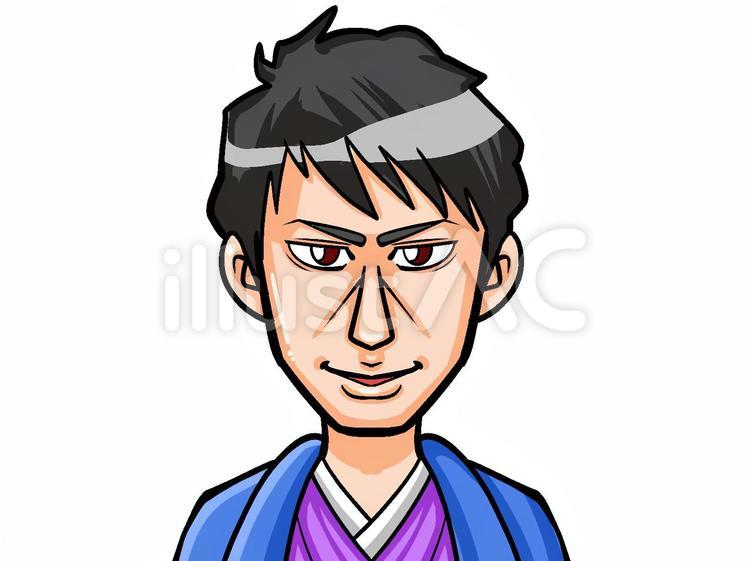 新選組　斎藤一 斎藤一,江戸時代,武士のイラスト素材