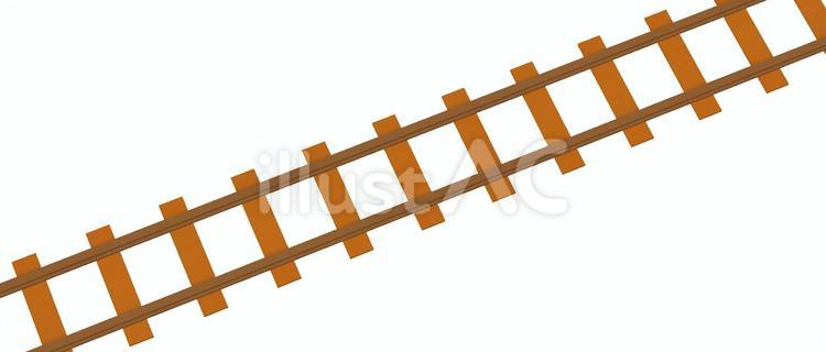 線路 鉄道,線路,レールのイラスト素材