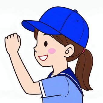 Cheerful girl, JPG Cheerful girl, female, girl, student, JPG