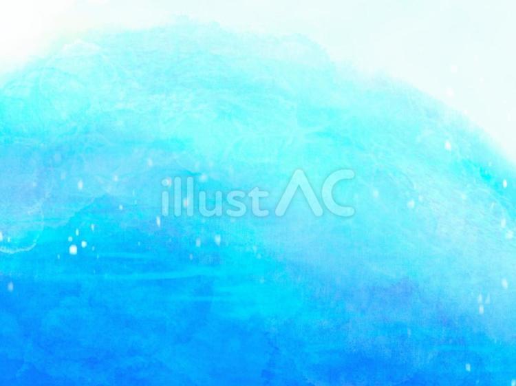 光の余韻02-水面に浮かぶ記憶 青,ブルー,水面のイラスト素材