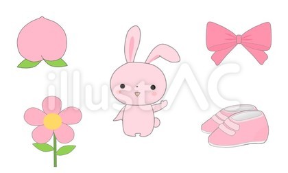 ピンク色のもの