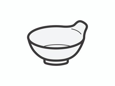 呑水03 呑水,鍋,とんすい,和食器,取り皿,アイコン,マーク,シンプルのイラスト素材