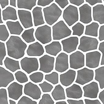 不規則なシームレスのモザイク　AA　石垣 不規則,モザイク,石垣,石畳,タイル,岩,ランダム,石壁,城壁,タイル敷きのイラスト素材