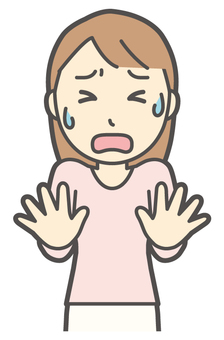  ロングヘア女性-116-バスト