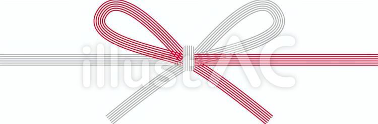 のし 熨斗,お歳暮,お中元のイラスト素材