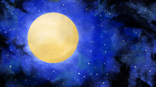 ホラー背景 151 -月- ホラー,オカルト,ミステリー,ホラー背景,ミステリー背景,不気味,暗い,心霊,怪談,都市伝説のイラスト素材