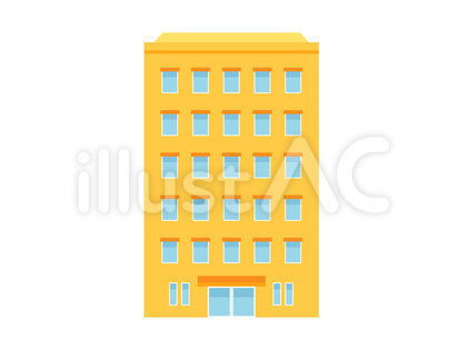 【建物】ビルのイラスト