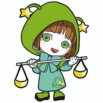 libra hooded character, , JPG and PNG