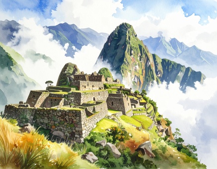 世界遺産のある山