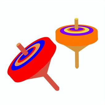 こま こま,遊び,回す,伝統,遊具,正月のイラスト素材