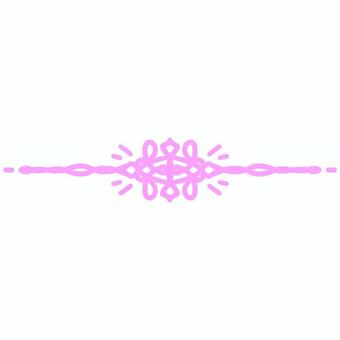 ピンクで描いた不思議な結び目のあしらい 結び目,ピンク,あしらい,イラスト,手描き,手描きイラスト,シンプル,飾り,線画,マークのイラスト素材
