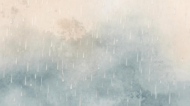 淡い雨の背景素材