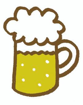 draft beer, beer, alcohol, a mug, JPG and PNG