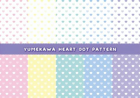 Illustration, dot, heart, polka dot, 