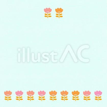 二段のお花のカード3