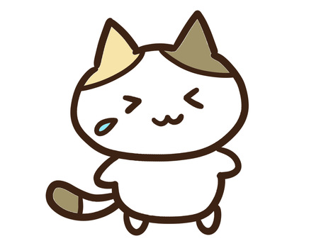 悲しくて涙を流して泣くかわいい三毛猫 悲しくて涙を流して泣くかわいい三毛猫 涙,泣く,ねこ,悲しい,失敗,反省,辛い,いじめ,感情,かわいいのイラスト素材