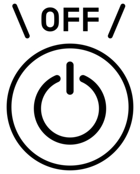 節電・省エネ対策のアイコンボタン11 節電,省エネ,節約,アイコン,光熱費,電気代,スイッチ,切る,オフ,消費電力のイラスト素材