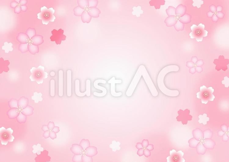 桜背景5 桜,背景,春のイラスト素材