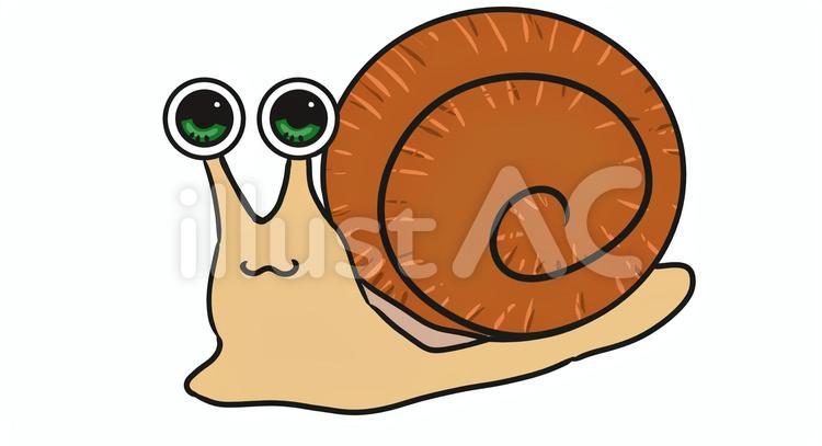 かたつむりイラスト 無料イラストなら イラストac