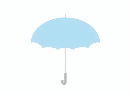 傘 傘,シンプル,道具,青,かわいいのイラスト素材