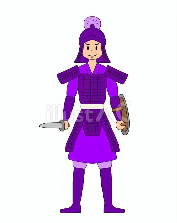 中国の武将 戦士,兵士,兵隊のイラスト素材