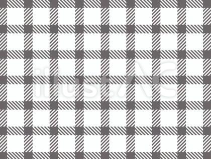 タータンブロック白背景モノクロ